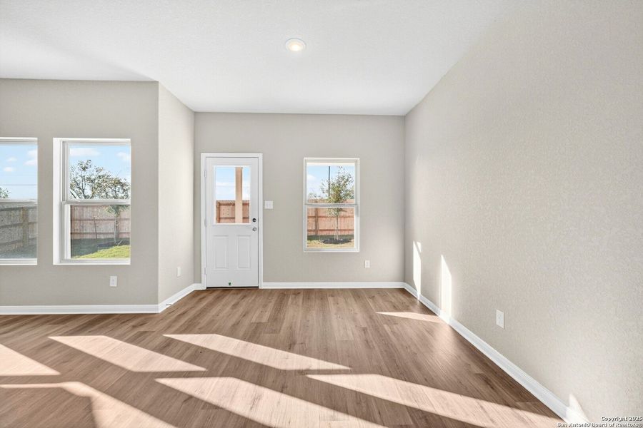 Spacious, unfurnished interior of a new home in Paloma Park, Converse (Image 39). Spacious, unfurnished interior of a new home in Paloma Park, Converse (Image 39).