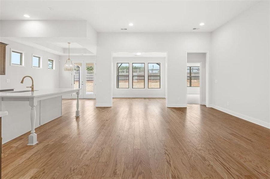 Spacious, unfurnished interior of a new home in Soleil Summit Chase, Snellville (Image 36).
