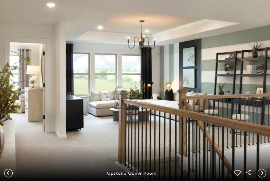 Interior photos- Photo of Pulte model home with same floor plan, not of actual home listed.