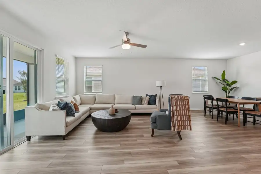 Furnished interior view inside a new home in Hawkes Meadow, Jacksonville (Image 4).