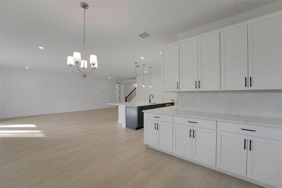 Furnished interior view inside a new home in Palms at Windermere, Windermere (Image 13).