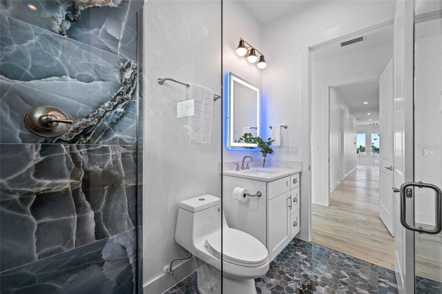 Furnished interior view inside a new home in , Madeira Beach (Image 7).