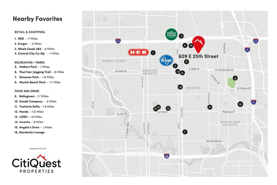 Nearby Favorites! Nearby Favorites!
