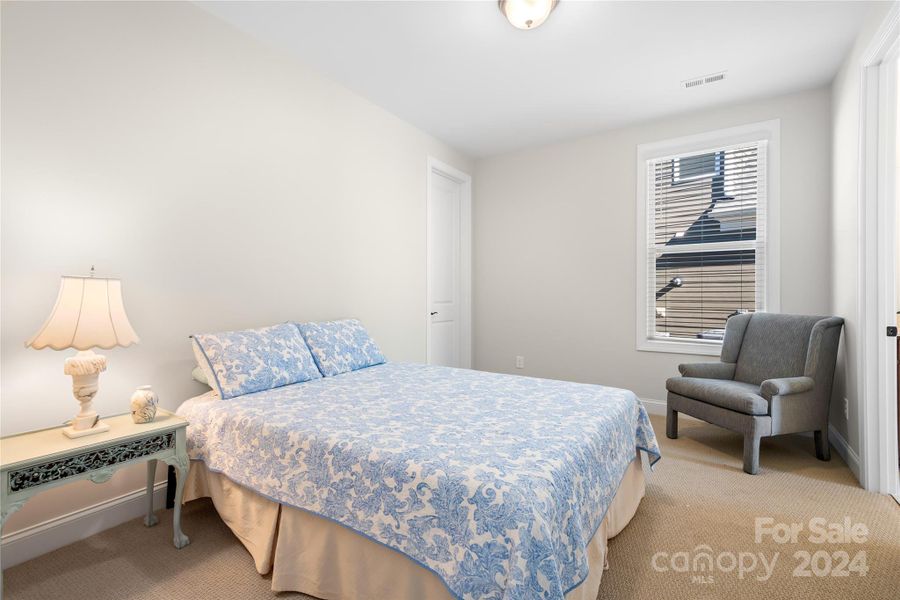 Bedroom # 2 is the perfect space for guests to stay when they come for a visit.