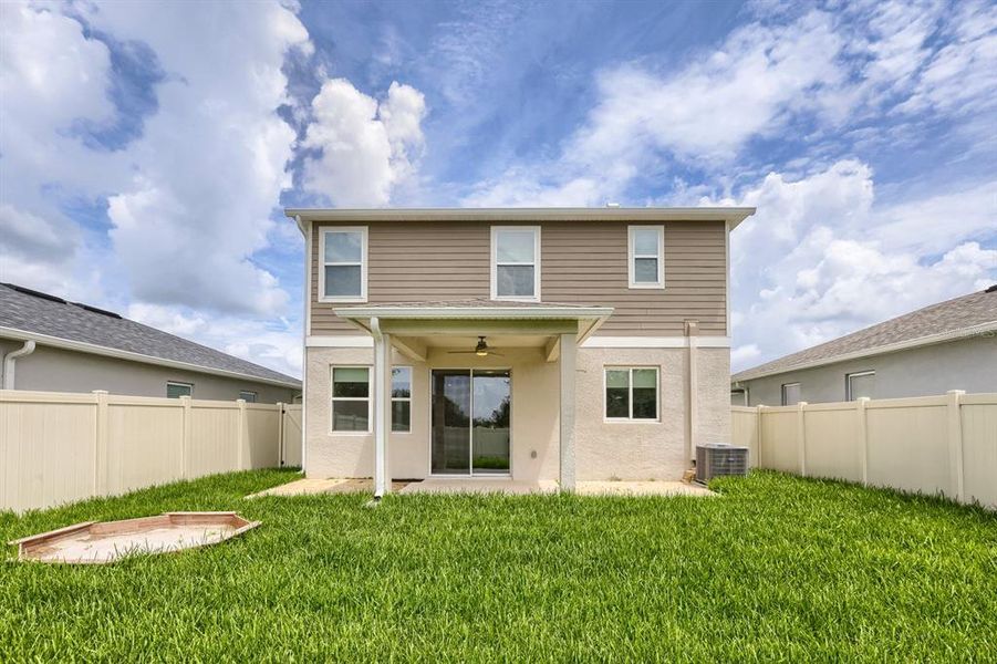 Exterior details and patio area of a home in , Zephyrhills (Image 4). Exterior details and patio area of a home in , Zephyrhills (Image 4).