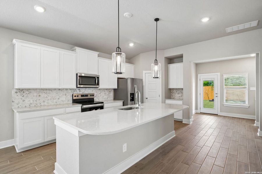Furnished interior view inside a new home in Stetson Ridge, Marion (Image 6).