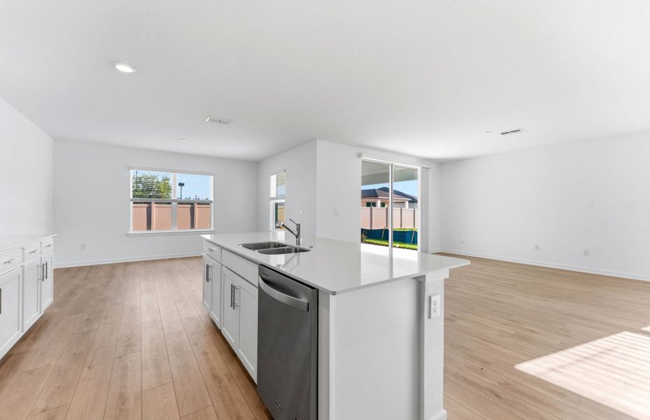 Furnished interior view inside a new home in Riverwood, Zephyrhills (Image 7).