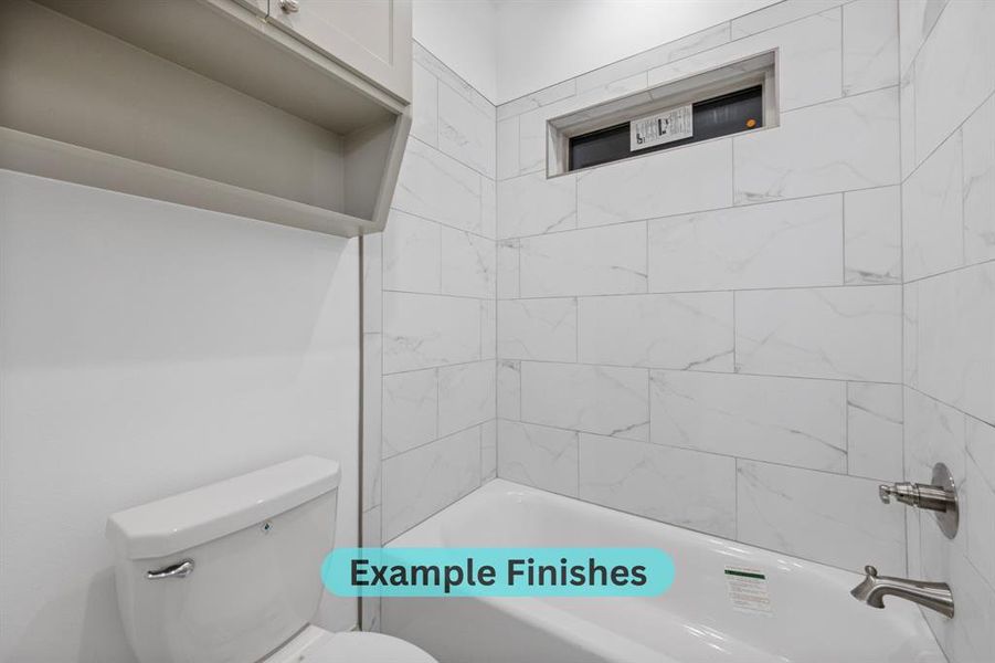 Furnished interior view inside a new home in , Canyon (Image 15).