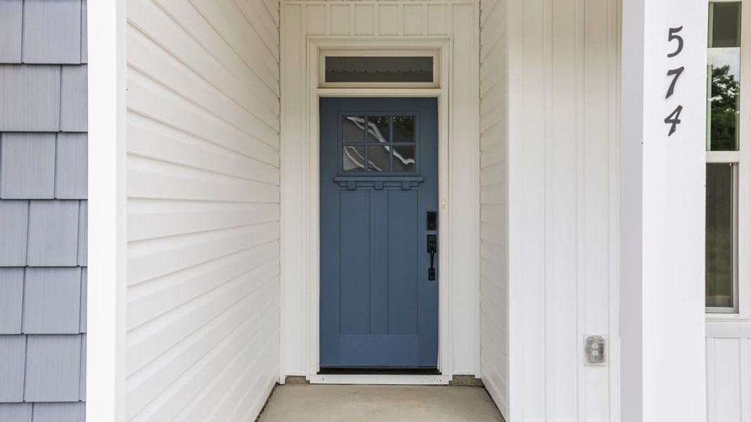 Exterior details and patio area of a home in Rutledge Estates, Woodruff (Image 4). Exterior details and patio area of a home in Rutledge Estates, Woodruff (Image 4).