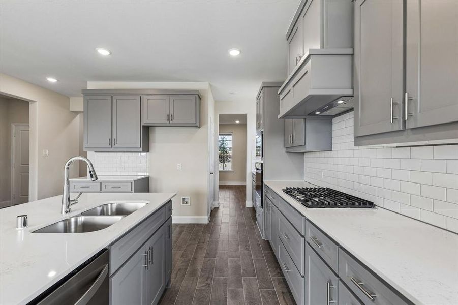 Furnished interior view inside a new home in AnaCapri, Anna (Image 4).