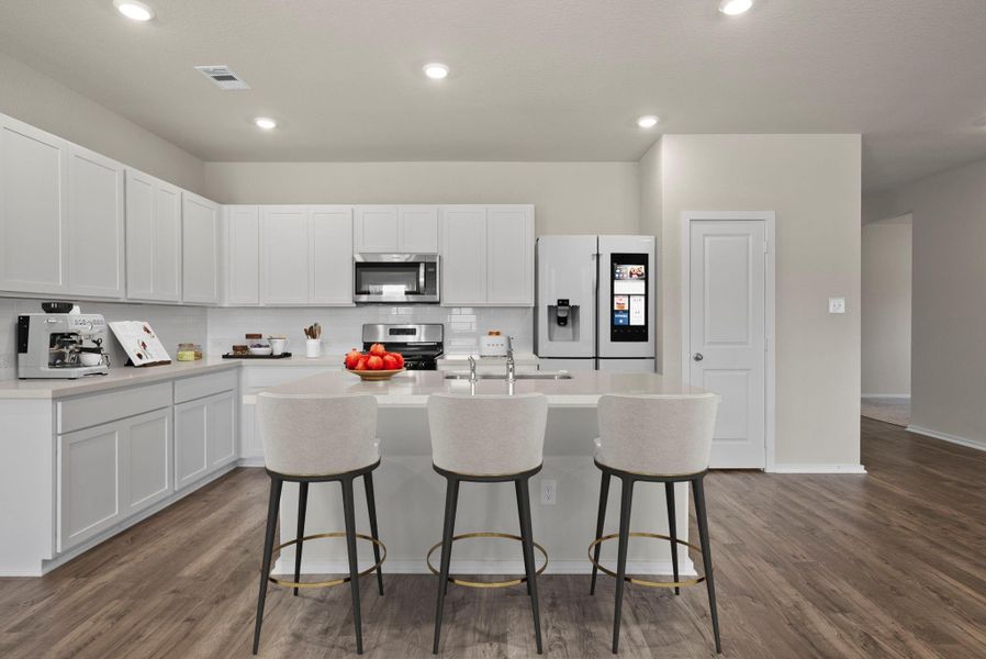 Furnished interior view inside a new home in Windcress, Cove (Image 8).
