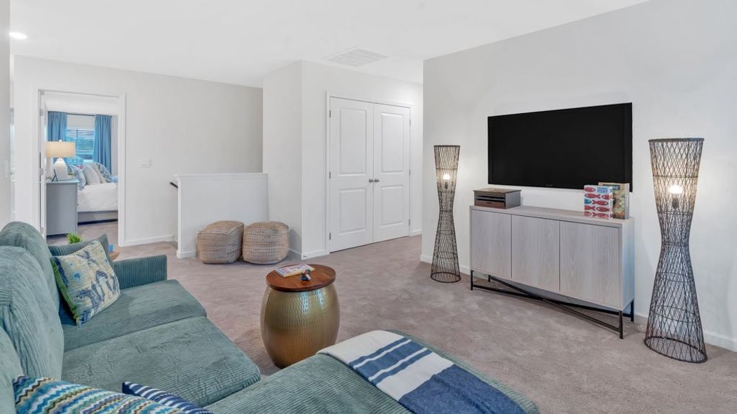 Furnished interior view inside a new home in Mary's Pointe, Clinton (Image 33).