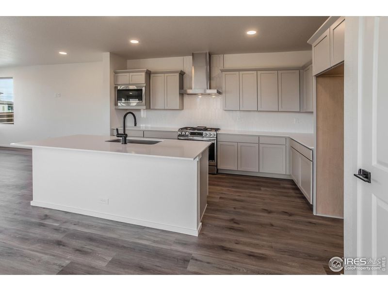 Furnished interior view inside a new home in , Timnath (Image 5).