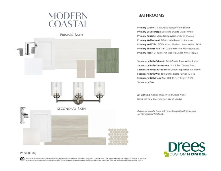 Sample of building materials used in homes in Wolf Ranch South Fork, Georgetown (Image 3).