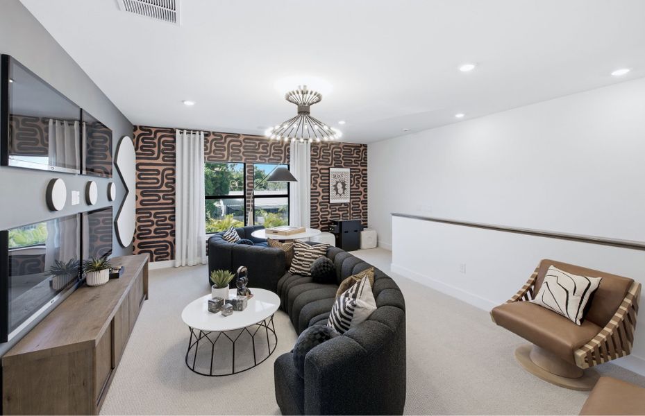 Representative furnished interior of a home built from the Ruby by Pulte Homes in Grandura, Sarasota (Image 21). Representative furnished interior of a home built from the Ruby by Pulte Homes in Grandura, Sarasota (Image 21).