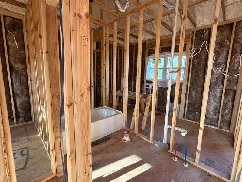 In-progress construction of a new home in , Talking Rock, GA (Image 25).