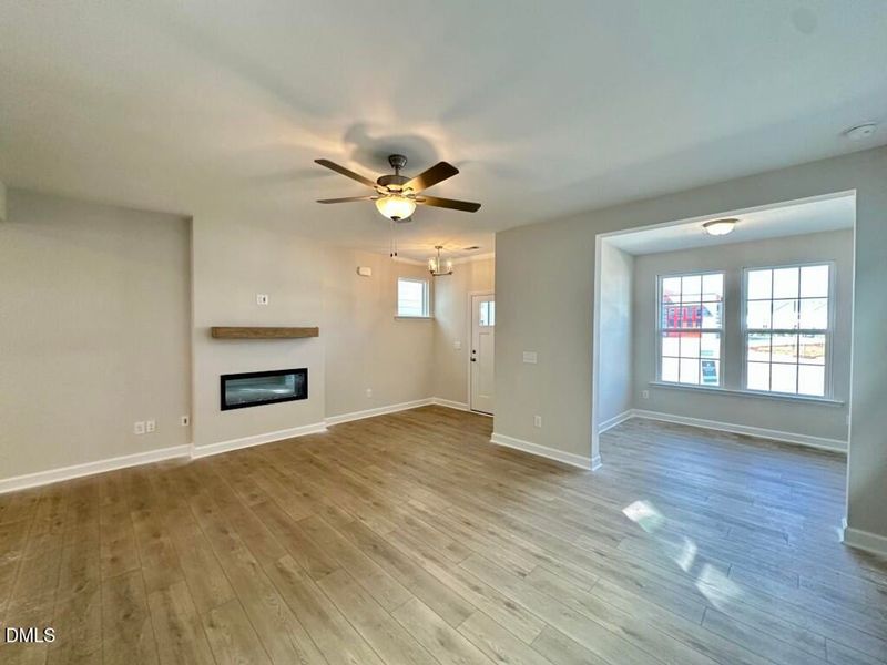 Spacious, unfurnished interior of a new home in Forestville Yard, Knightdale (Image 9).