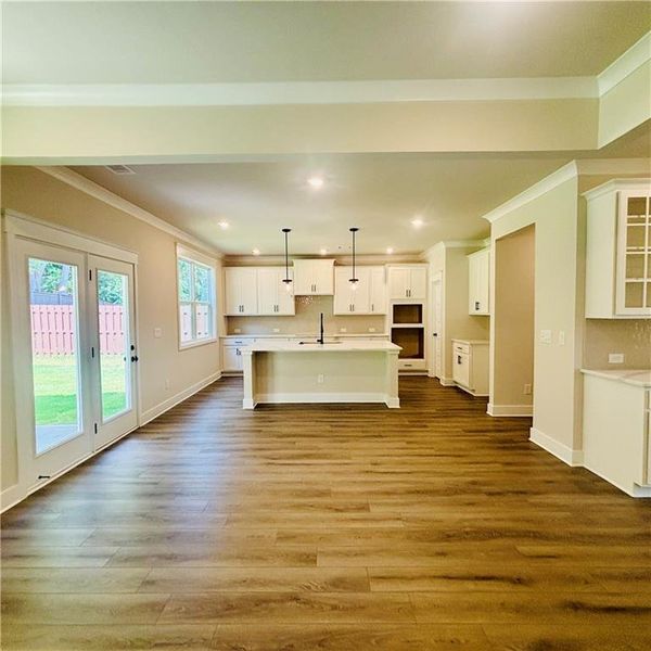 Spacious, unfurnished interior of a new home in Rosewood Lake Estates, Hoschton (Image 39). Spacious, unfurnished interior of a new home in Rosewood Lake Estates, Hoschton (Image 39).