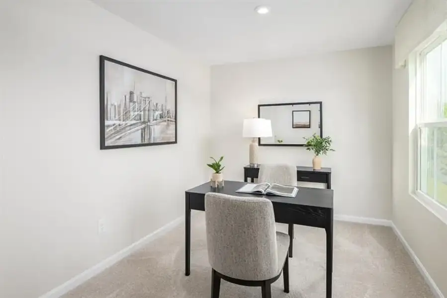 Representative furnished interior of a home built from the Quick Move-In Hazel by Ryan Homes in Ellison, Spartanburg (Image 21). Representative furnished interior of a home built from the Quick Move-In Hazel by Ryan Homes in Ellison, Spartanburg (Image 21).