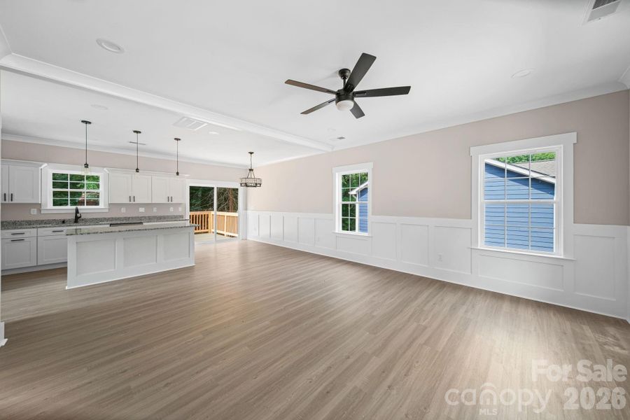 Spacious, unfurnished interior of a new home in , Albemarle (Image 15).