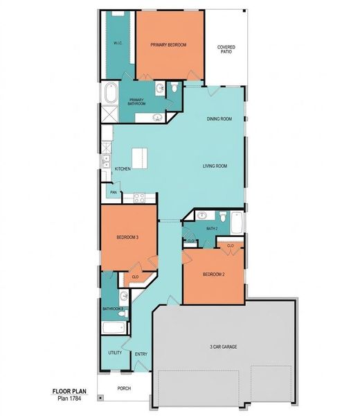 Builder provided Floor Plan of this beautiful 3 Car Garage Home!! Builder provided Floor Plan of this beautiful 3 Car Garage Home!!