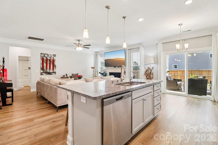 Furnished interior view inside a new home in Hadleigh Park, Lexington (Image 15).
