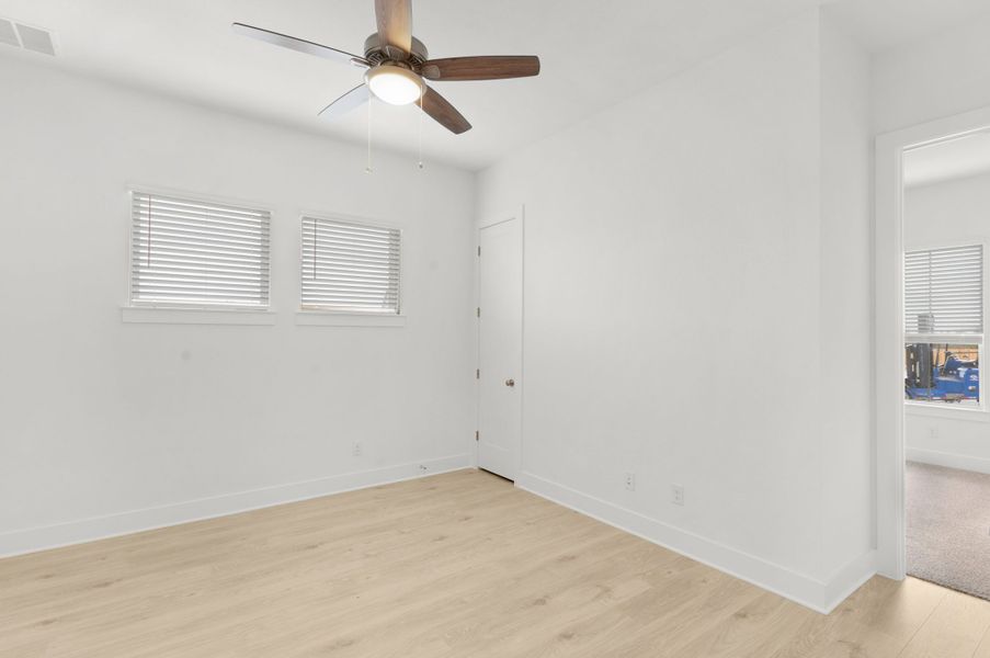 Representative unfurnished interior of a home built from the Lucas by Chesmar Homes in Santa Rita Ranch, Liberty Hill (Image 9). Representative unfurnished interior of a home built from the Lucas by Chesmar Homes in Santa Rita Ranch, Liberty Hill (Image 9).