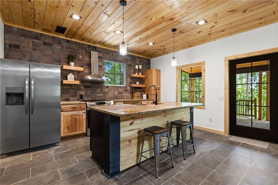 Furnished interior view inside a new home in , McCaysville (Image 14).