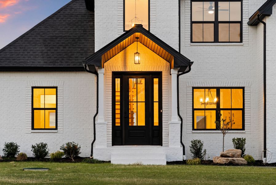 Representative exterior photo of a completed home built from the Stella by Rockwood Homes in Wofford Estates, Clarksville, TN (Image 2). Representative exterior photo of a completed home built from the Stella by Rockwood Homes in Wofford Estates, Clarksville, TN (Image 2).