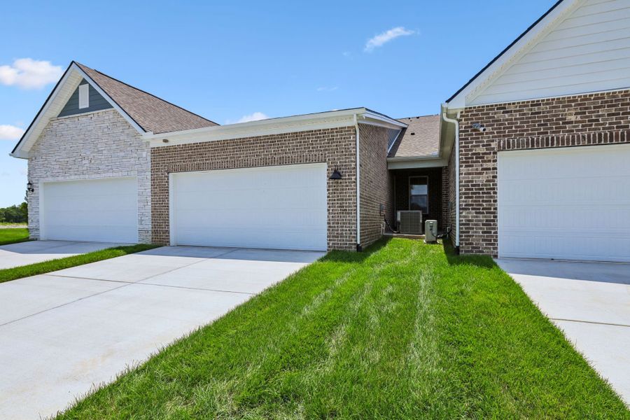 Representative exterior photo of a completed home built from the Calabar by Pulte Homes in Bradshaw Farms Reserve, Mount Juliet, TN (Image 32). Representative exterior photo of a completed home built from the Calabar by Pulte Homes in Bradshaw Farms Reserve, Mount Juliet, TN (Image 32).