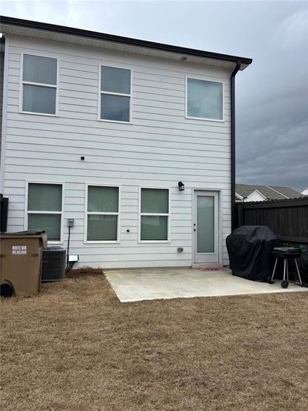 Exterior details and patio area of a home in , Hoschton (Image 17).