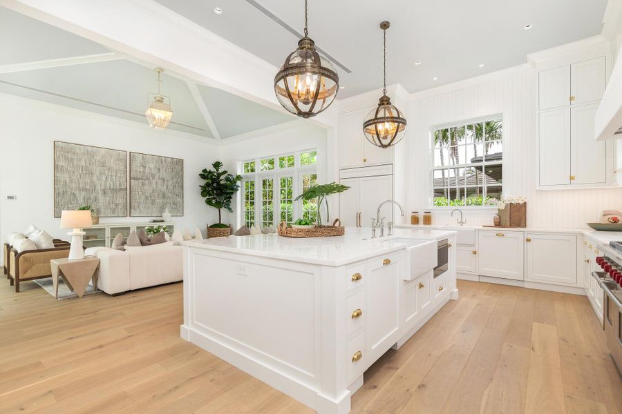 Furnished interior view inside a new home in , West Palm Beach (Image 7).
