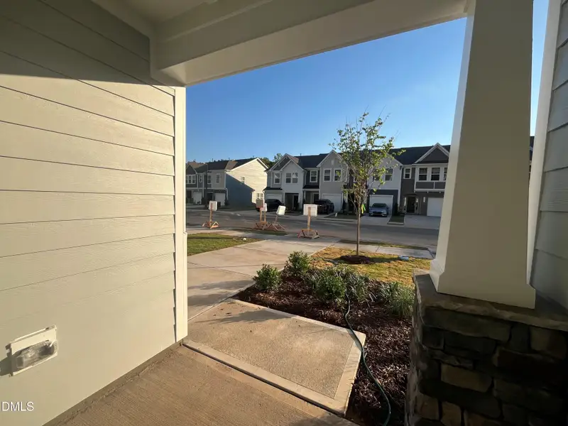 View from front porch