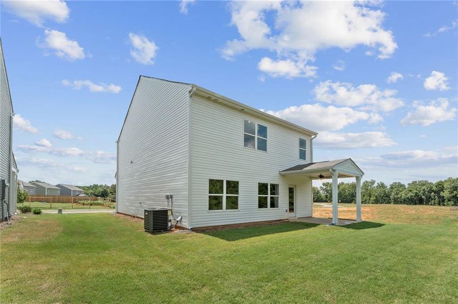 Exterior details and patio area of a home in , Rockmart (Image 3).