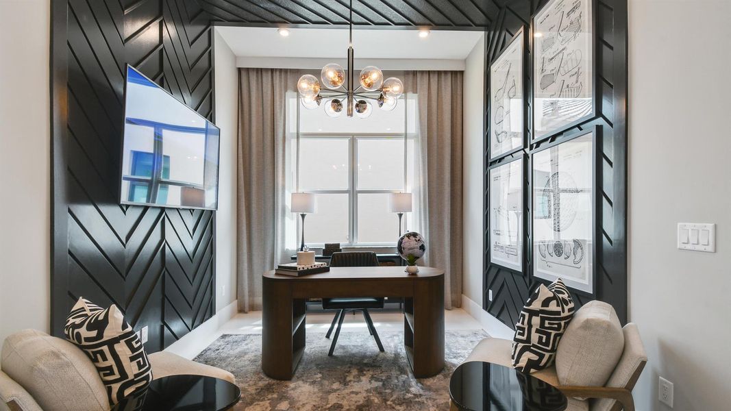 Furnished interior view inside a new home in Mosaic, Port St. Lucie (Image 13).