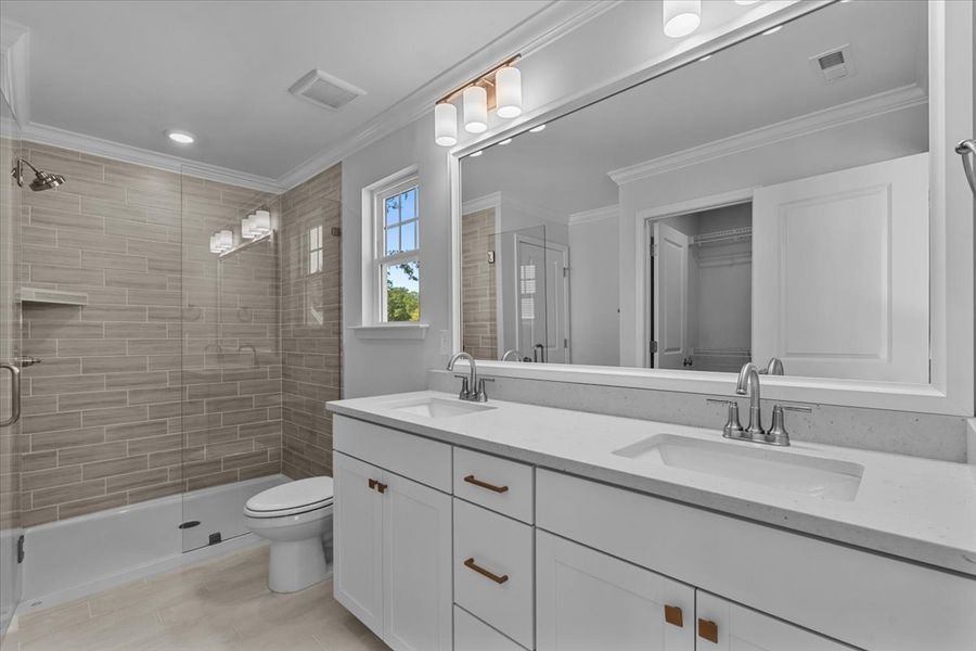Furnished interior view inside a new home in Hanes Lake, Winston-Salem (Image 15).