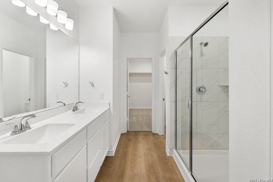 Furnished interior view inside a new home in The Granary - Heritage Collection, San Antonio (Image 10).