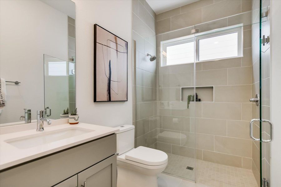 Furnished interior view inside a new home in , Austin (Image 16).