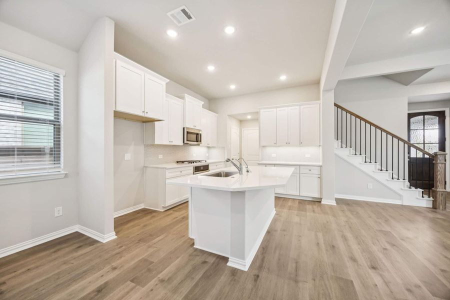 Furnished interior view inside a new home in Solterra Texas, Mesquite (Image 4).