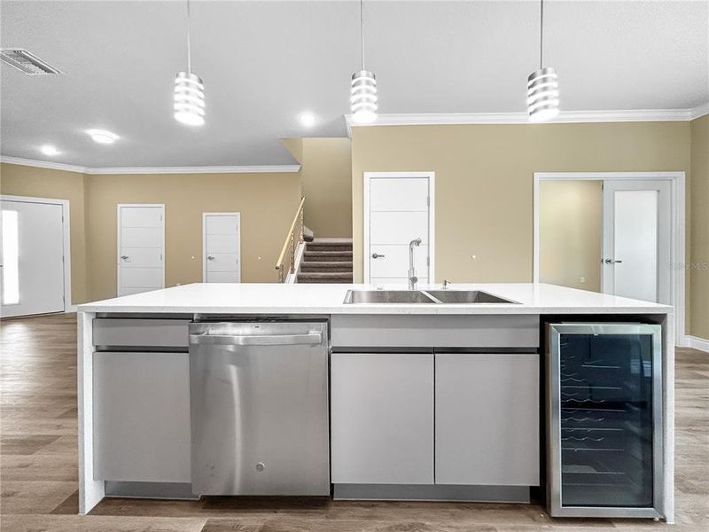 Furnished interior view inside a new home in , Davenport (Image 6).