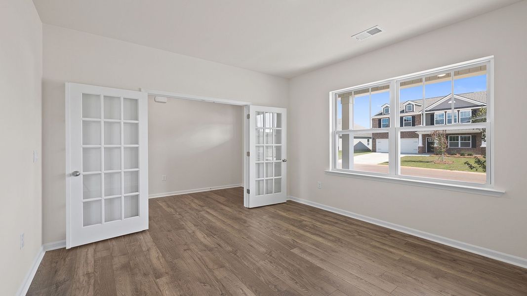Spacious, unfurnished interior of a new home in Durbin Meadows Traditions, Fountain Inn (Image 12). Spacious, unfurnished interior of a new home in Durbin Meadows Traditions, Fountain Inn (Image 12).