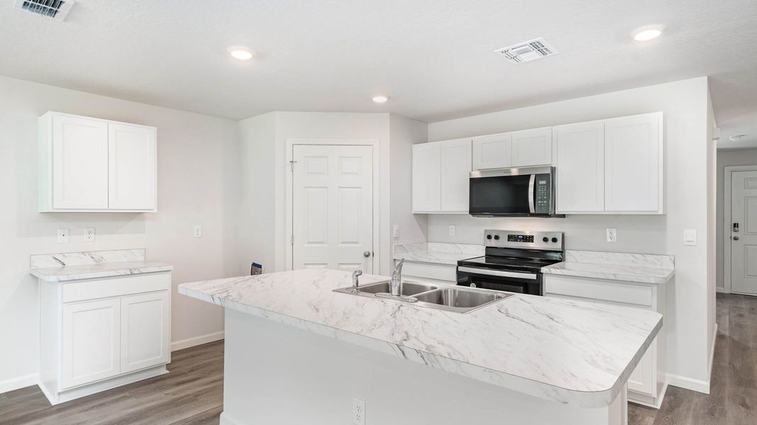 Furnished interior view inside a new home in Palm Bay, Palm Bay (Image 4). Furnished interior view inside a new home in Palm Bay, Palm Bay (Image 4).