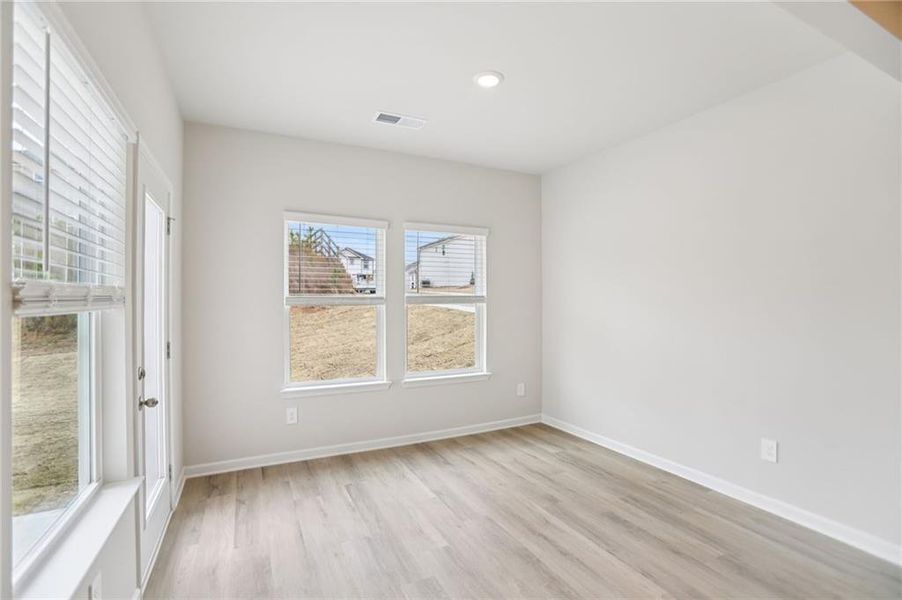 Spacious, unfurnished interior of a new home in Hawthorne Station, College Park (Image 28). Spacious, unfurnished interior of a new home in Hawthorne Station, College Park (Image 28).