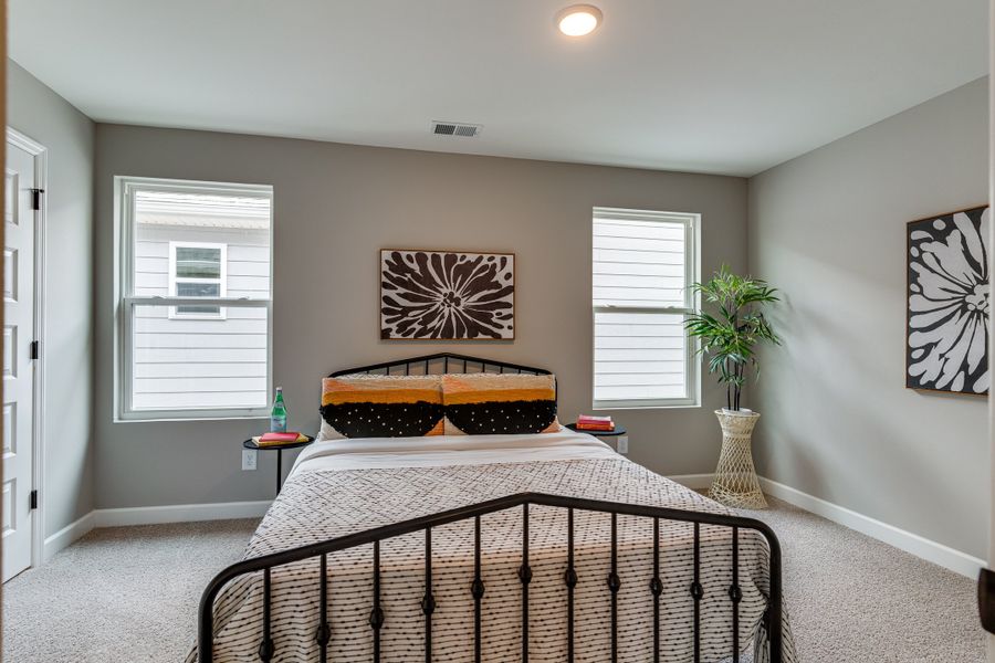 Representative furnished interior of a home built from the Gayle by Parkside Builders in The Parks of Mill Town, Chattanooga (Image 19).