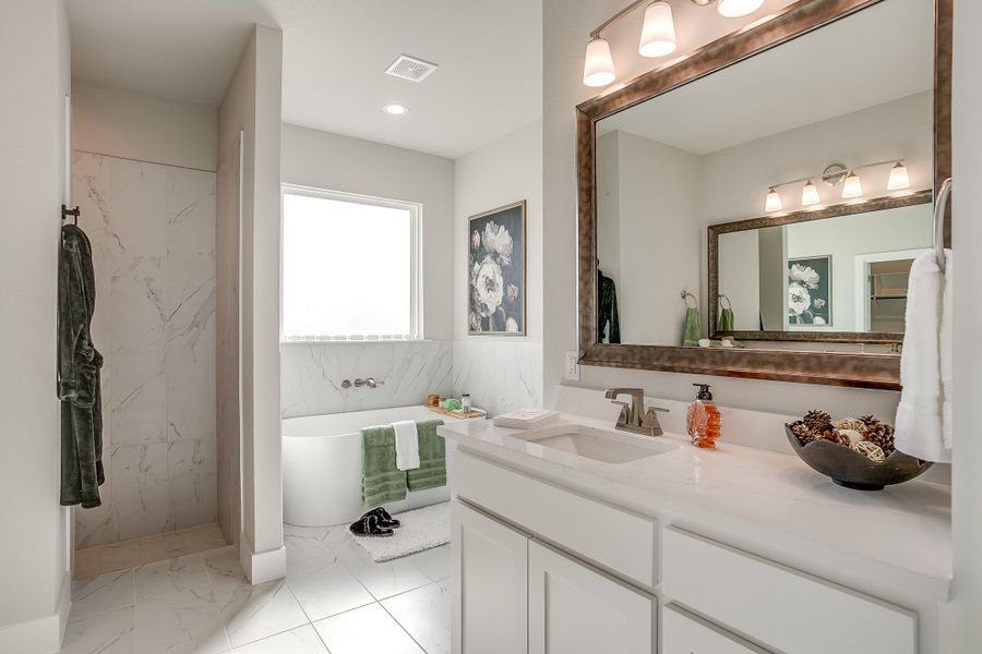 Furnished interior view inside a new home in Rocky Top Ranch, Reno (Image 37). Furnished interior view inside a new home in Rocky Top Ranch, Reno (Image 37).