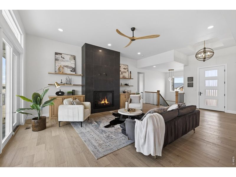 Furnished interior view inside a new home in , Severance (Image 44).