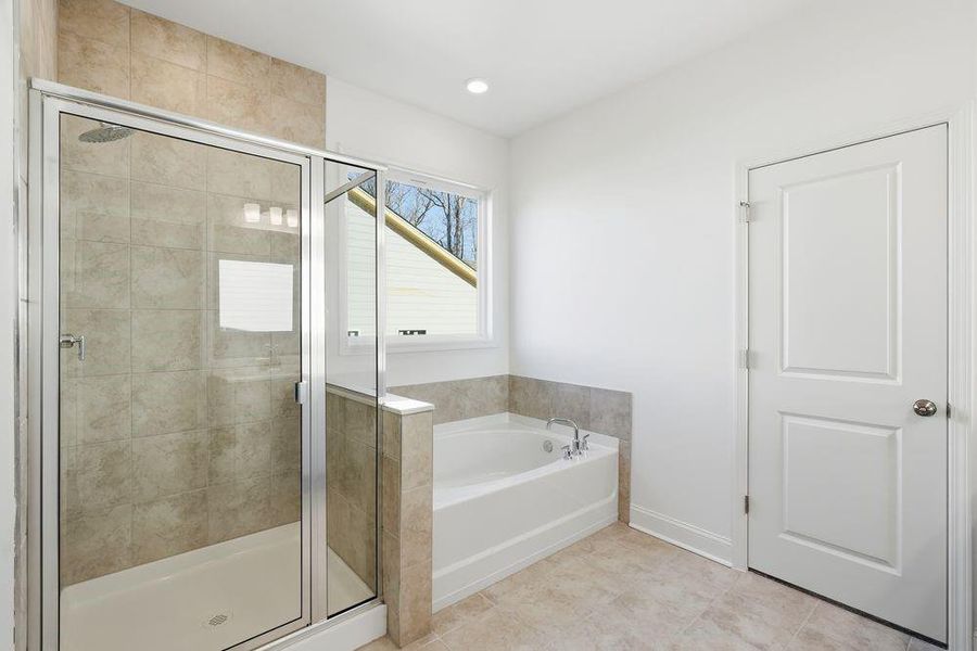 Furnished interior view inside a new home in Bailey Fence, Dacula (Image 14).