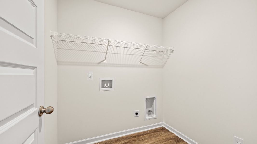 Representative unfurnished interior of a home built from the Flora by D.R. Horton in Poplar Preserve, Newnan (Image 17).