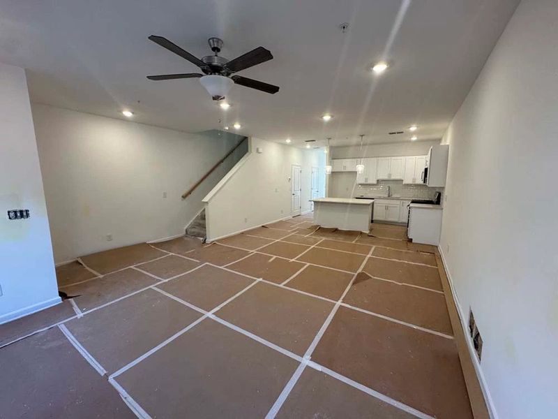 Family Room Construction Progress