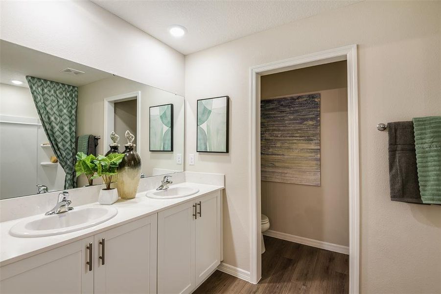 Furnished interior view inside a new home in , Haines City (Image 22).